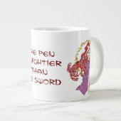 Der Stift ist mächtiger Jumbo-Tasse (Vorderseite Rechts)