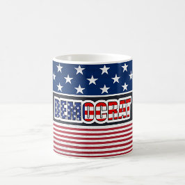 Der Stil der Demokraten in Amerika Kaffeetasse