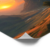 Der Stil der goldenen Stunde Poster (Ecke)