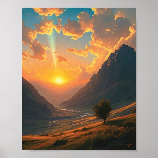 Der Stil der goldenen Stunde Poster (Vorne)