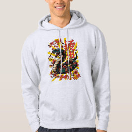 Der Stil der grünen Holzschlange - Chinesisches Ne Hoodie