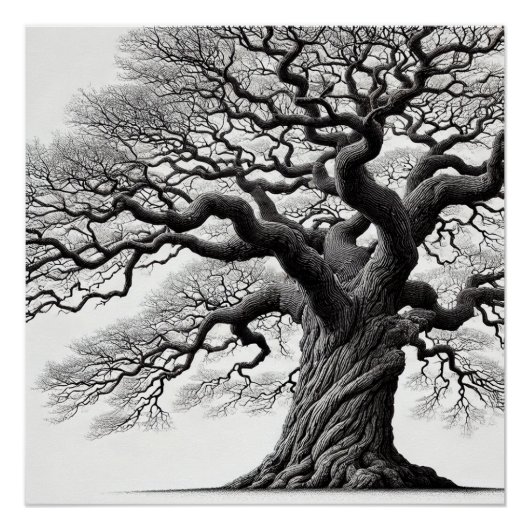Der Stil der Old Tree Ink Poster (Vorderseite)