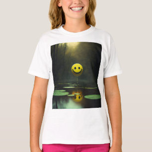 Der Stil des lächelnden Gesichts T-Shirt