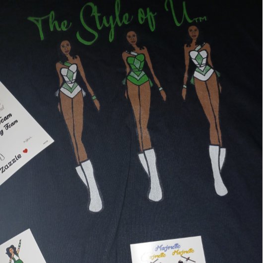 Der Stil des U-T - Shirt (grün)