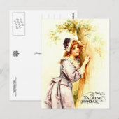 Der stilechte Eichenbaum Postkarte (Vorne/Hinten)