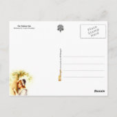 Der stilechte Eichenbaum Postkarte (Rückseite)