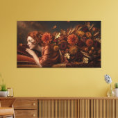 Der stille Abschied des Himmelsfisches Leinwanddruck (Insitu (Wohnzimmer))