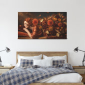 Der stille Abschied des Himmelsfisches Leinwanddruck (Insitu (Schlafzimmer))