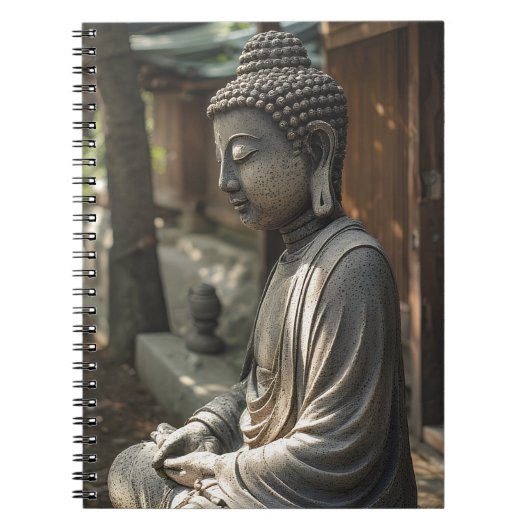 Der stille Buddha Notizblock (Vorderseite)