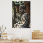 Der stille Buddha Poster (Küche)