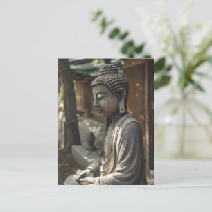 Der stille Buddha Postkarte