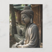 Der stille Buddha Postkarte (Vorderseite)