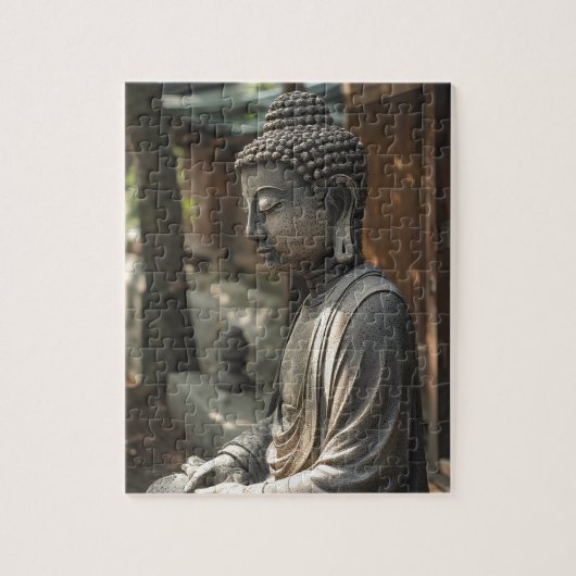 Der stille Buddha Puzzle (Vertikal)