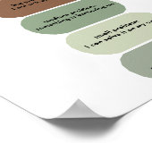 Der Stille Hain Poster (Ecke)