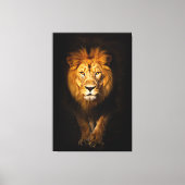 Der stille König Leinwanddruck (Vorderseite)