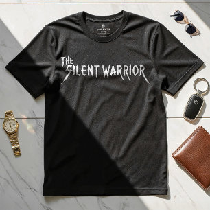 Der "Stille Krieger" - Motivierend Design-T - Shir T-Shirt