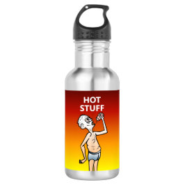 Der stille Mann Edelstahlflasche