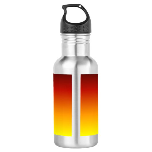 Der stille Mann Edelstahlflasche (Rückseite)