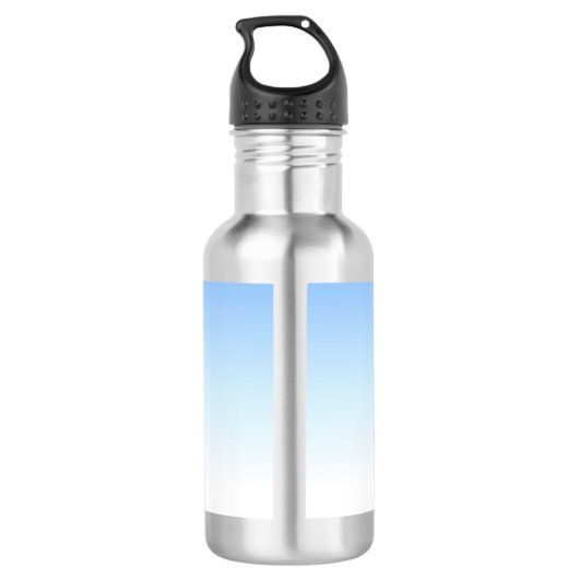 Der stille Mann Edelstahlflasche (Rückseite)