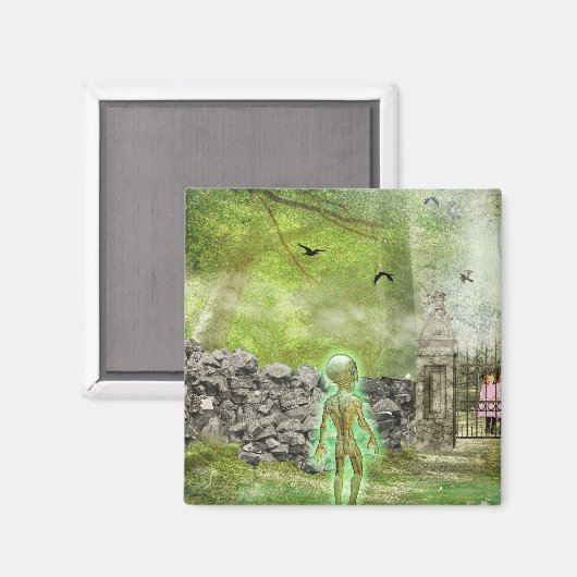 Der stille Mann Magnet (Vorderseite/Rückseite)