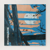 Der stille mondhelle Wald Puzzle (Horizontal)