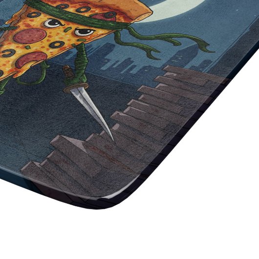 Der stille Schnitt Schneidebrett (Ecke)