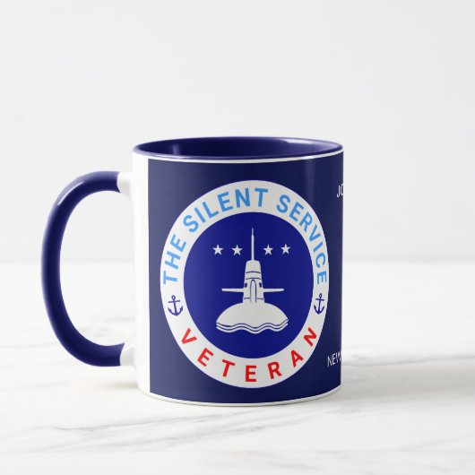 Der Stille Service Veteran elegant Tasse (Links)