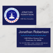 Der Stille Service Veteran elegant Visitenkarte (Vorne/Hinten)