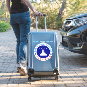 Der Stille Service Veteran U-Boot elegant Aufkleber (Koffer Insitu)