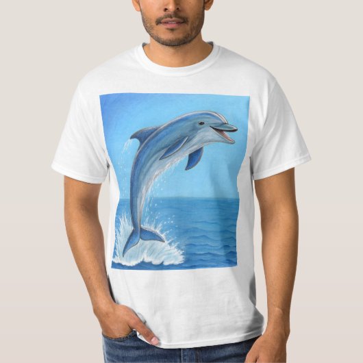 Der stille Tanz des Delfins T-Shirt (Vorderseite)