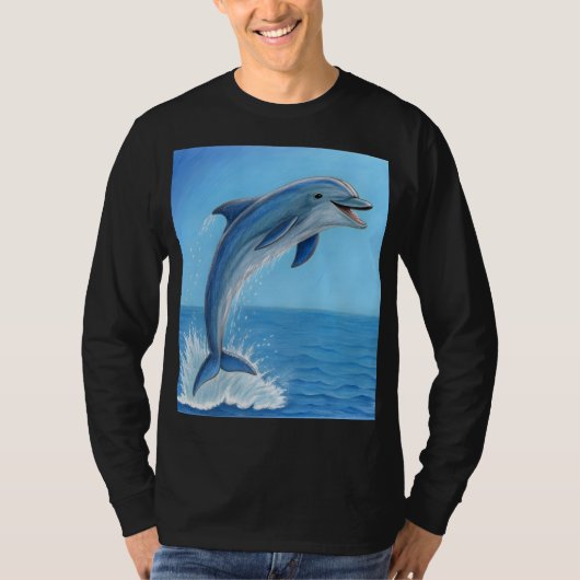Der stille Tanz des Delfins T-Shirt (Vorderseite)