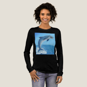 Der stille Tanz des Delfins Tri-Blend Shirt