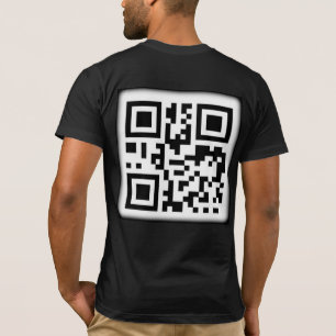 Der stilvolle QR-Code-T - Shirt