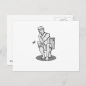 Der Stinker Postkarte (Vorne/Hinten)