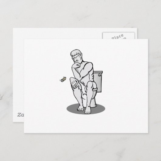 Der Stinker Postkarte (Vorne/Hinten)