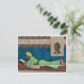 Der Stipendiat von Osman Hamdi Bey Postkarte (Stehend Vorderseite)