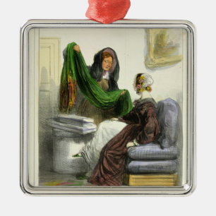 Der Stoff-Verkäufer Ornament Aus Metall