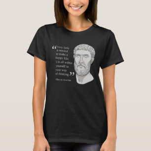 Der Stoikismus ist sehr wenig nötig, um etwas Glüc T-Shirt