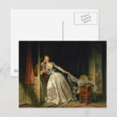 Der Stolen Kiss von Jean-Honoré Fragonard Postkarte (Vorne/Hinten)