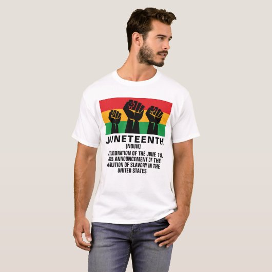 Der Stolz der Afroamerikaner im Jungsteinzeitalter T-Shirt (Vorne ganz)