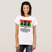 Der Stolz der Afroamerikaner im Jungsteinzeitalter T-Shirt (Vorne ganz)