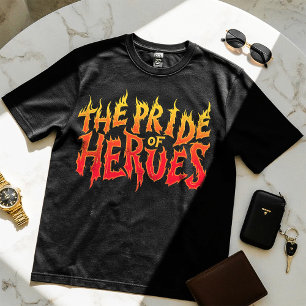 Der Stolz der Helden - Motivierend Design-T - Shir T-Shirt