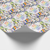Der Stolz für Golfer Geschenkpapier (Ecke)