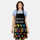 Der Stolz Weckte wieder schwul Schürze (Getragen)