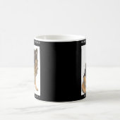 Der stolze Besitzer eines deutschen Schäferhirten, Kaffeetasse (Mittel)