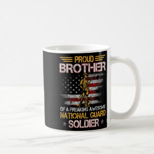 Der stolze Bruder von Soldaten der Nationalgarde D Kaffeetasse