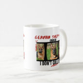 Der stolze deutsche Hirtenbesitzer I Don't Call 91 Kaffeetasse (VorderseiteRechts)