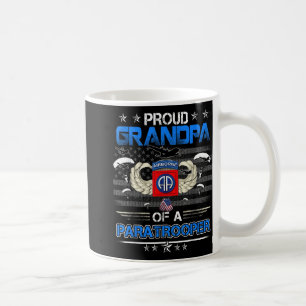 Der stolze Großvater eines 82. Im Flugzeug Fallsch Kaffeetasse