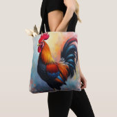 Der stolze Hahn Tasche (Von Nahem)