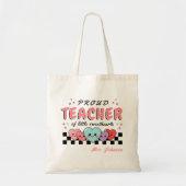 Der stolze Lehrer des Sweethearts Valentinstag Tragetasche (Vorne)